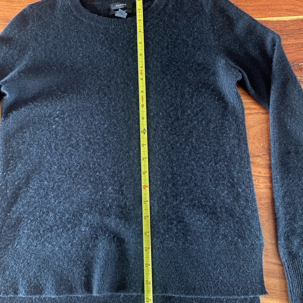 Halogen Black Cashmere Sweater - Picture 6 of 6